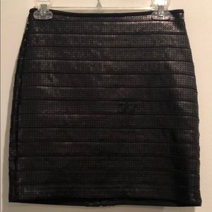 Sequins mini skirt